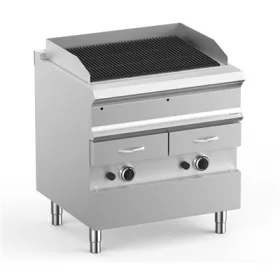   Dexion - Vizes grill gázos 800x730x850 mm szabadonálló (LXWGG78A)