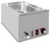 Masterfood - Bain Marie leeresztő csappal GN1/1-150 edényt+fedőt tartalmaz