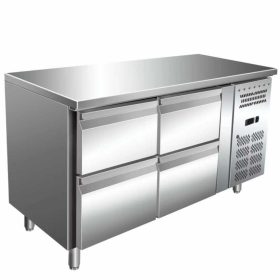   Mastercold - Hűtött munkaasztal 4 fiókos, jobb oldali aggregáttal