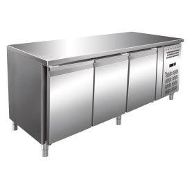   Mastercold - Hűtött munkaasztal 3 ajtós jobboldali aggregáttal