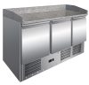 Mastercold - Pizza counter 3 ajtós, alsó aggregáttal