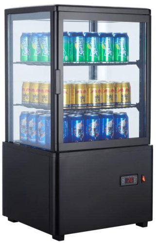 Mastercold - Hűtött bemutatóvitrin asztali 58 literes (M-XC-58L)