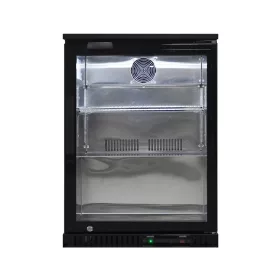 Mastercold - Bárhűtő 1 üvegajtós, 100 literes, fekete