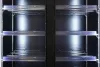Mastercold - Üvegajtós hűtő megvilágított reklámfelülettel, 2 nyíló ajtóval 900 liter fekete