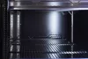 Mastercold - Üvegajtós hűtő megvilágított reklámfelülettel, 2 nyíló ajtóval 900 liter fekete