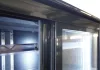 Mastercold - Üvegajtós hűtő megvilágított relámfelülettel 2 csúszó ajtóval 900 liter fekete