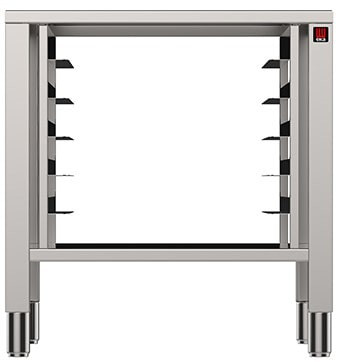 Tecnoeka - kombisütő állvány sínekkel 5-7-11 tálcás MKF-TS sütőhöz, 730x600x770 mm