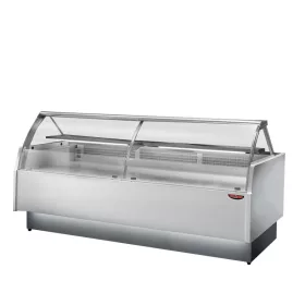 Tecnodom - csemegepult  hajlított üveggel 1040 mm MR80/100