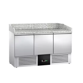   Pizzapult - 3 ajtós, alsó aggregáttal, gránit lappal S903PZ