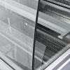 Tecnodom - Pastry Refrigerator hajlított üveggel 100 cm széles RIVO100SVC