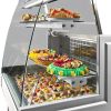 Tecnodom - süteményes hűtő hajlított üveggel 100 cm széles RIVO100SVC