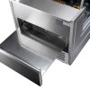 Tecnodom - Pastry Refrigerator hajlított üveggel 100 cm széles RIVO100SVC