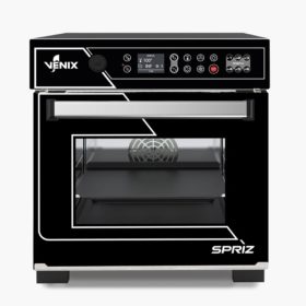   Venix - SPRÍZ High-speed sütő - digitális, pizza szettel (fekete)