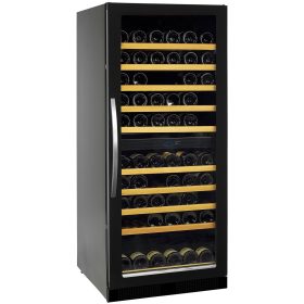 Tefcold - Borhűtő 250 literes, két zónás FEKETE