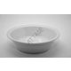 MENZA porcelán adagtál mély 18,5 cm super white