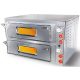 Pizza Oven 2x4 db 32 cm pizza ff44